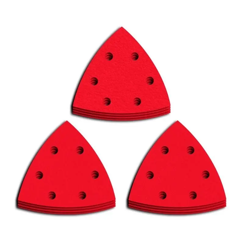 Diablo 3-3/4" Oscillating Triangle Sanding Sheets – Assorted Grits, 12-Pack 1