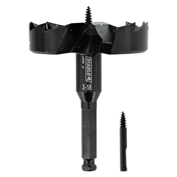 Diablo 3-5/8" Speedemon Self-Feed Bit – Dual-Cutter Design For Rapid, Chip-Free Wood Boring (Dsf3625) 1