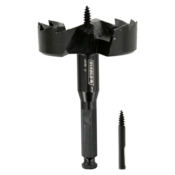Diablo 3-Inch Speedemon Self-Feeding Drill Bit – Two-Cutter System For Deep, Accurate Holes (Dsf3000) 1