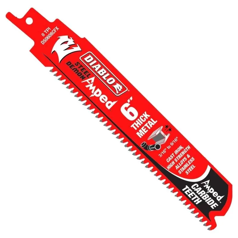 Diablo 6-Inch Amped Carbide-Tipped Blade For Cutting Thick Metal 1