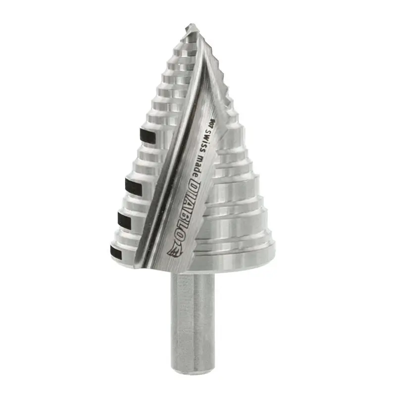 Diablo 7/8"–1-3/8" Step Drill Bit – Large-Diameter Metal Hole Cutter 1
