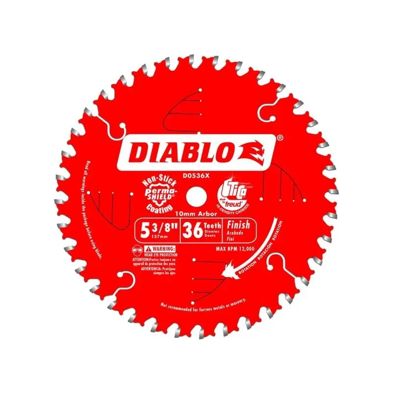 Diablo D0536X 5-3/8" 36-Tooth Trim-Cut Circular Saw Blade For Fine Woodwork 1
