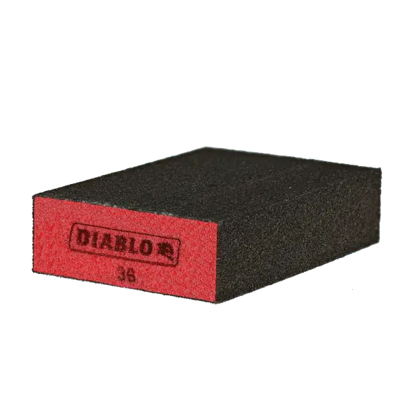Diablo Flat-Edge Sanding Sponges – 36-Grit (3-Pack) 1