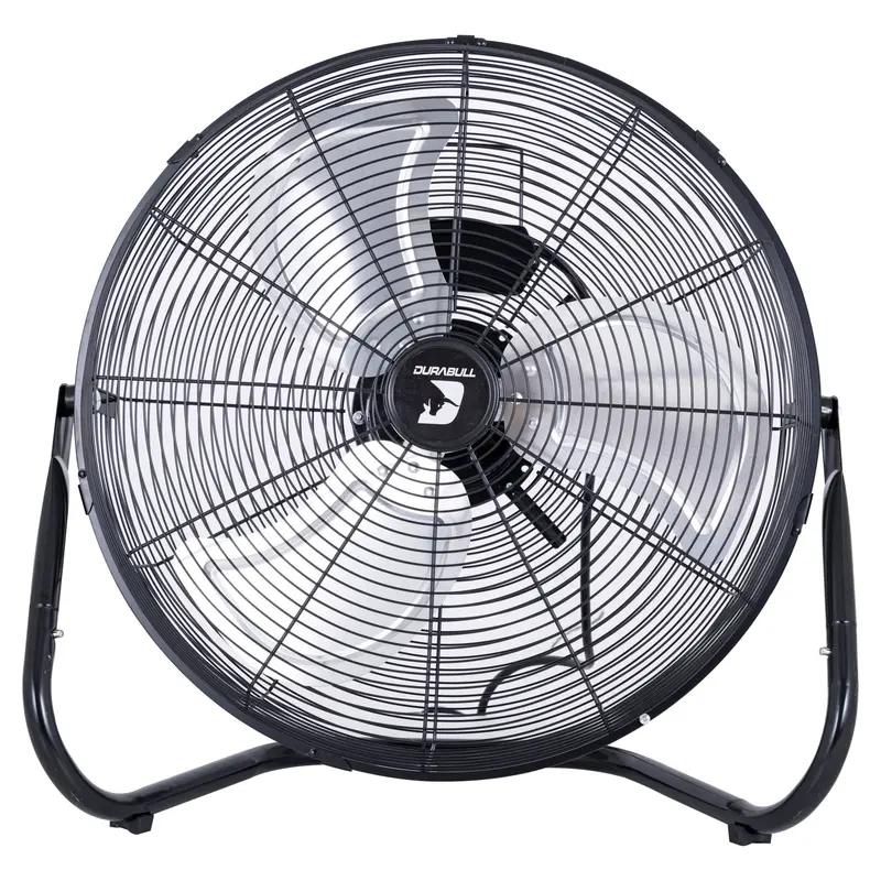 Durabull 20-Inch Adjustable Floor Fan With Wall And Ceiling Mounting Options 1