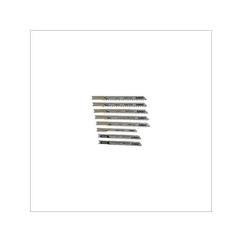 Dw3790 U-Shank Jig Saw Blade Set – 8-Piece Assortment 1