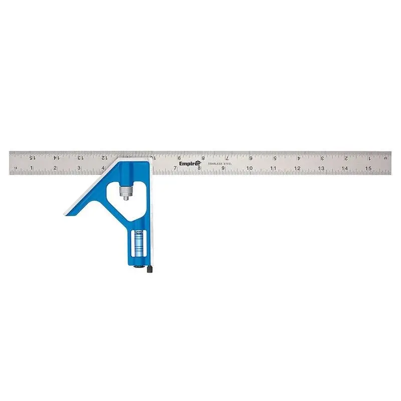 Empire E280 16" Combination Square – Extended-Length Layout And Marking Tool 1