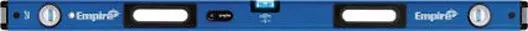 Empire Em95.48 48" True Blue Ultraview Led Box Level – Illuminated Vial Display 1