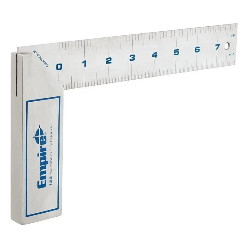 Empire True Blue 8" Try Square – Precision Layout And Alignment Tool 1