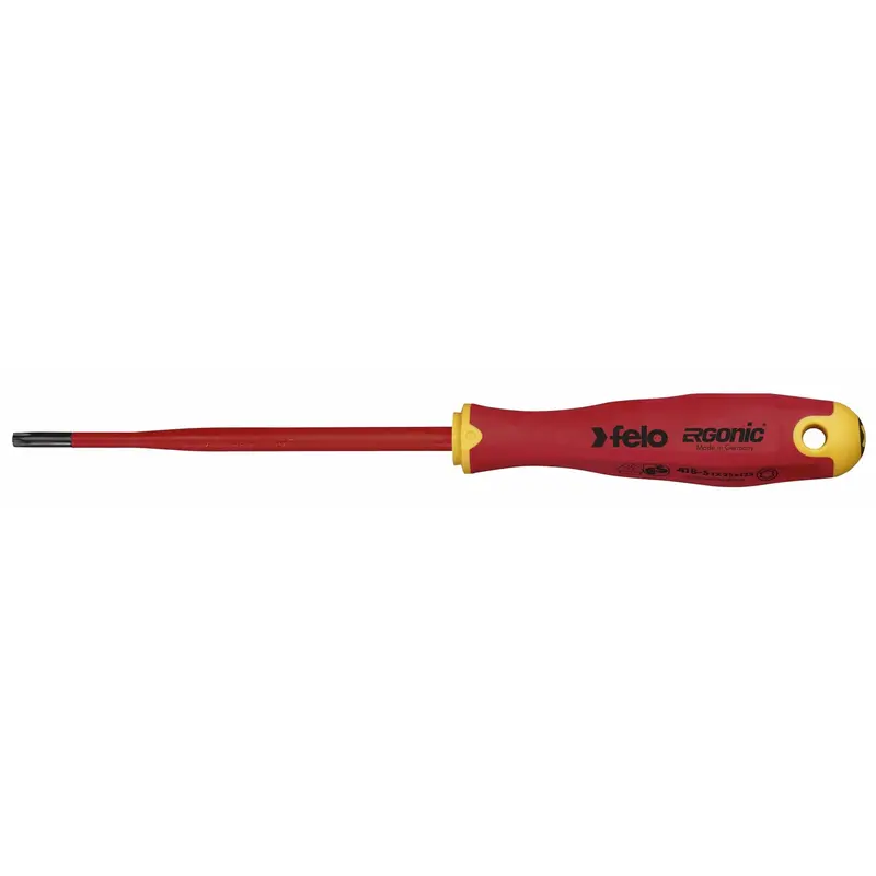Felo E-Slim Vde-Approved Torx T25 Screwdriver — 125 Mm, 3C Ergo Handle 1