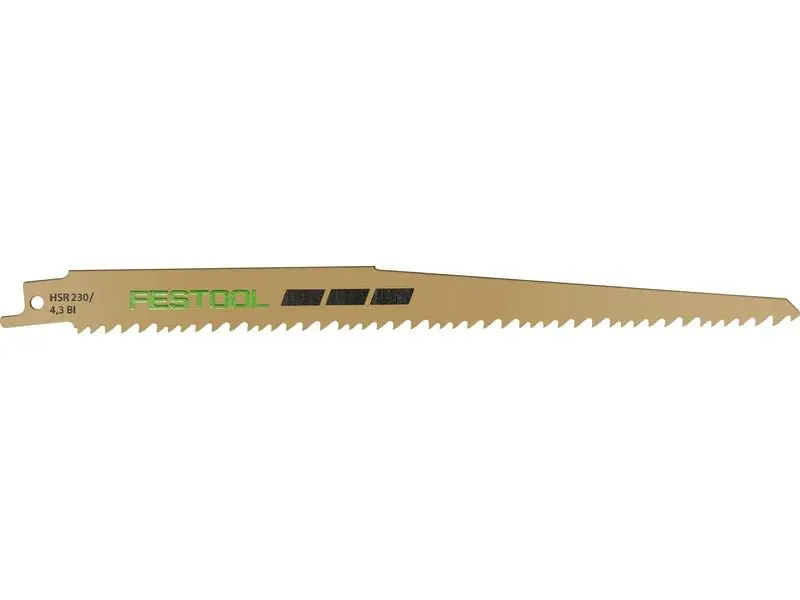 Festool Hsr 230/4.3 Bi/5 Universal Wood Reciprocating Saw Blade 1