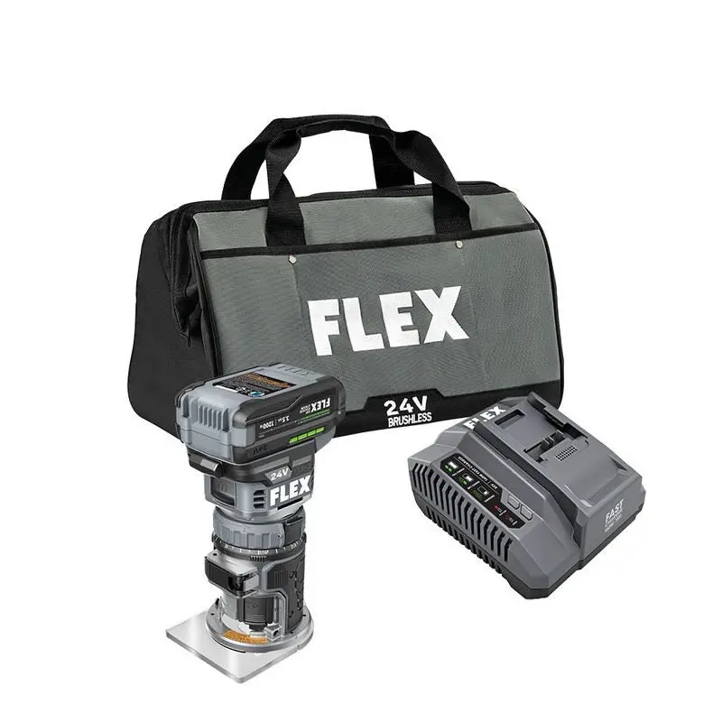 Flex Trim Router Stacked Lithium Battery Kit (Fx4221-1F) 1