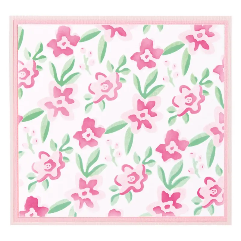 Flower Patch Layered Stencil Set (4-Piece) 1