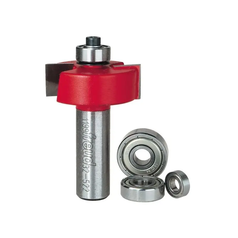 Freud 32-522 Adjustable Rabbeting Bit — Bearings For 5/16", 3/8", 7/16", 1/2" Depths 1