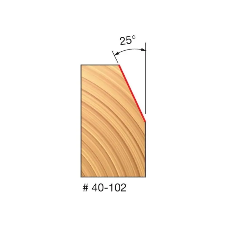 Freud 40-102 — 15/16-Inch Diameter Chamfer Router Bit 1