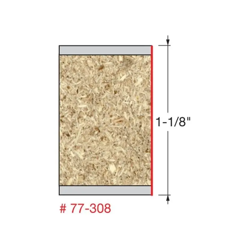 Freud 77-308 Triple Compression Router Bit — 1/2" Diameter 1