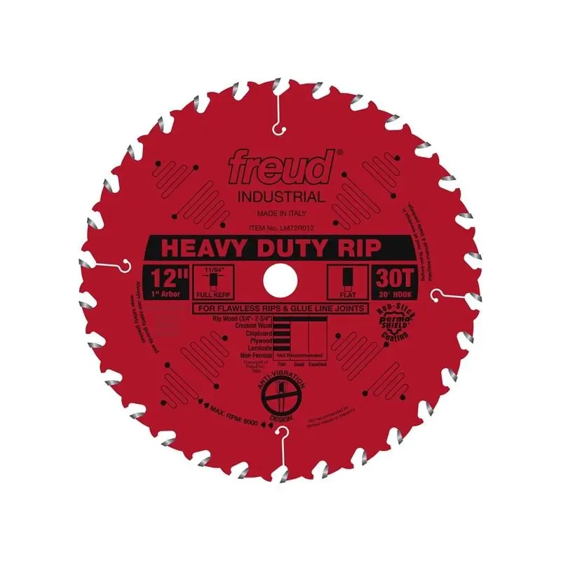 Freud Lm72R012 12" Heavy-Duty Rip Saw Blade 1