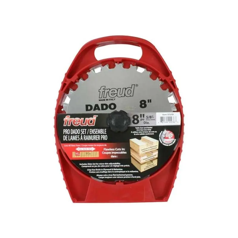 Freud Sd208 — 8-Inch Professional Stacked Dado Blade Set 1