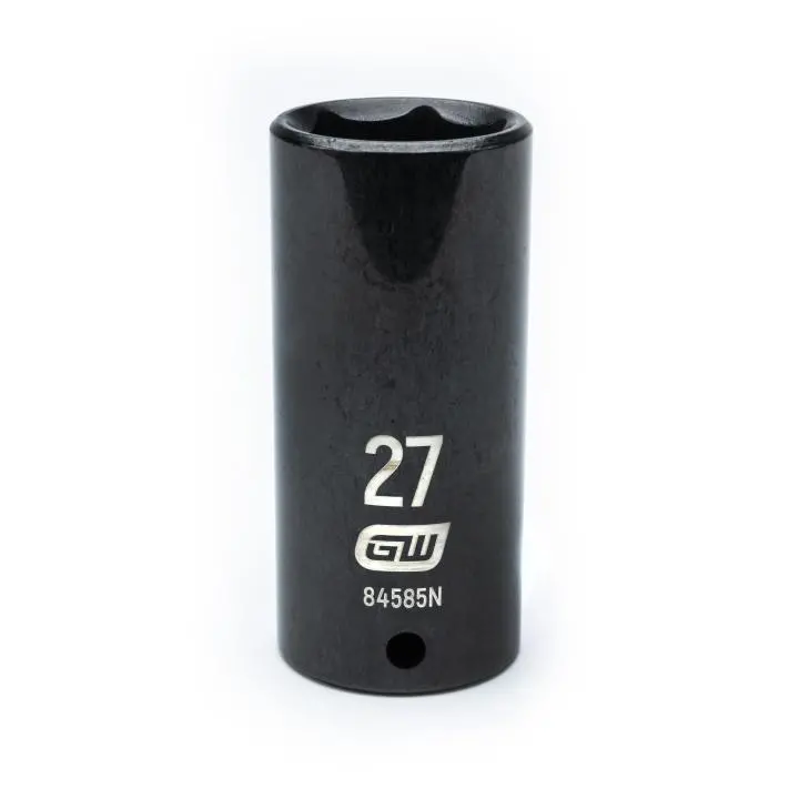Gearwrench 1/2" Drive 6-Point Deep Impact Socket — 27Mm Metric 1