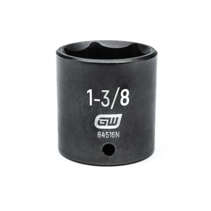 Gearwrench 1/2" Drive 6-Point Standard Impact Socket — 1-3/8" Sae 1
