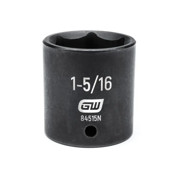 Gearwrench 1/2" Drive 6-Point Standard Impact Socket — 1-5/16" Sae 1