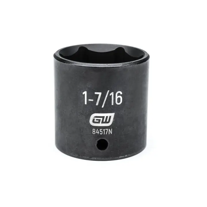 Gearwrench 1/2" Drive 6-Point Standard Impact Socket — 1-7/16" Sae 1