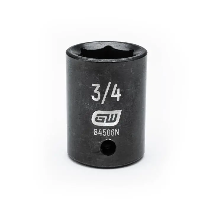 Gearwrench 1/2" Drive 6-Point Standard Impact Socket — 3/4" Sae 1