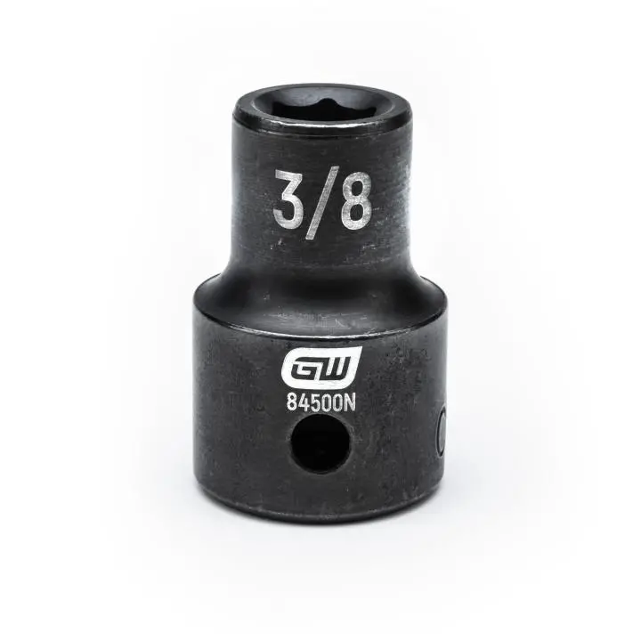 Gearwrench 1/2" Drive 6-Point Standard Impact Socket — 3/8" Sae 1