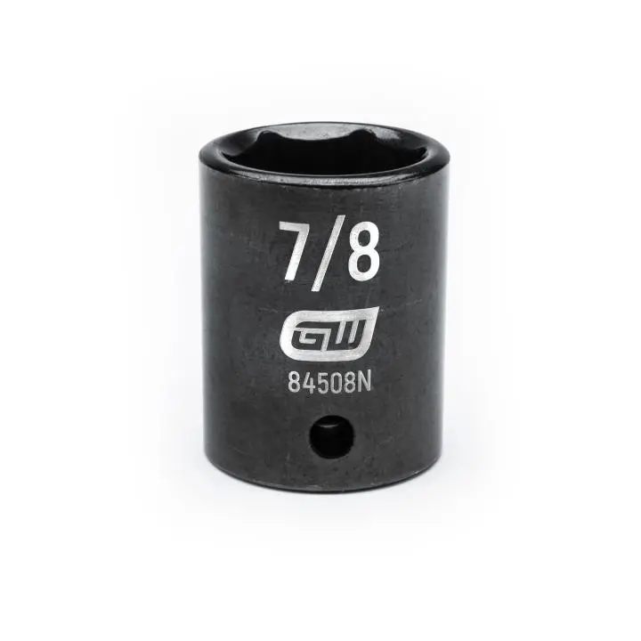 Gearwrench 1/2" Drive 6-Point Standard Impact Socket — 7/8" Sae 1