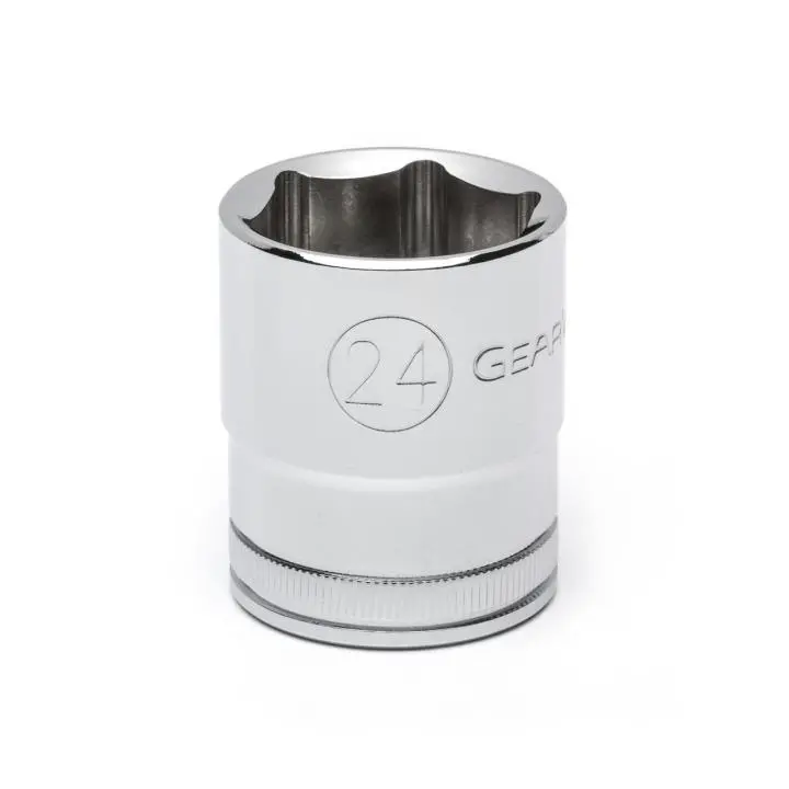 Gearwrench 1/2" Drive 6-Point Standard Metric Socket – 24Mm 1