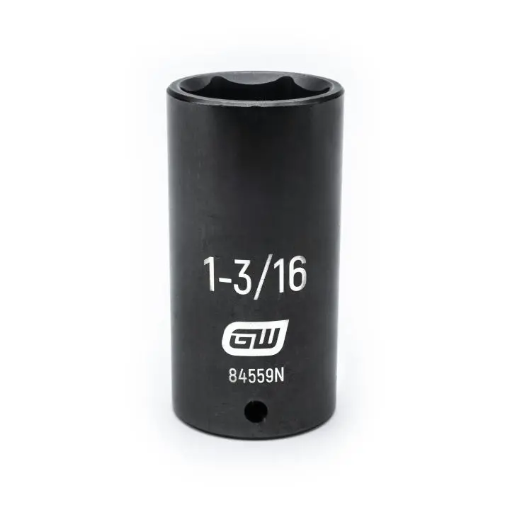 Gearwrench 1-3/16" Forged Impact Socket — 1/2" Drive, 6-Point Sae 1