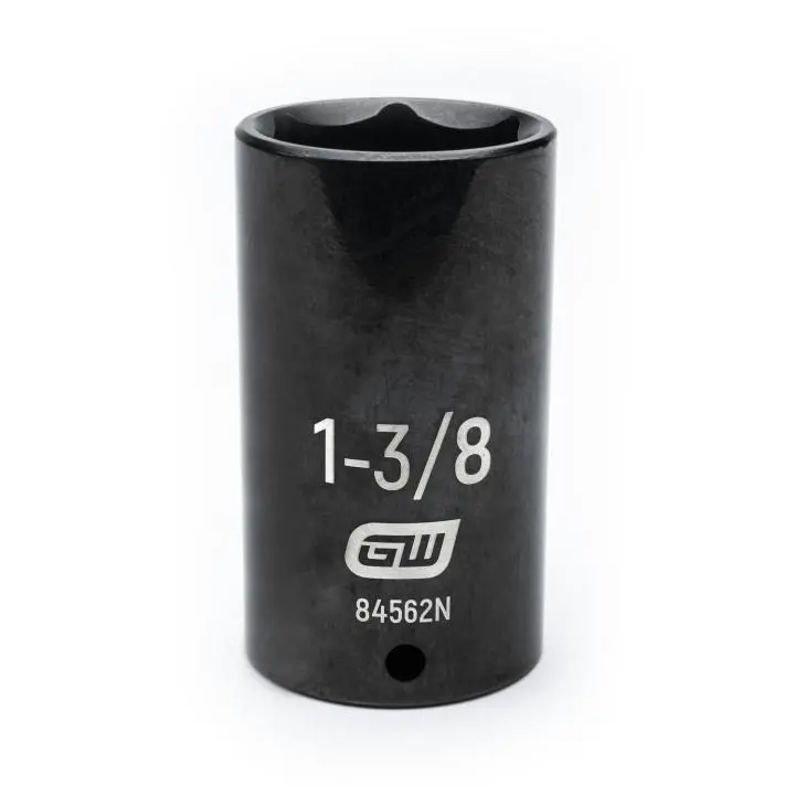 Gearwrench 1-3/8" Deep Impact Socket — 1/2" Drive, 6-Point Sae 1
