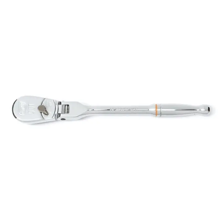 Gearwrench 1/4" Drive 90-Tooth Flex-Head Teardrop Ratchet – 7" 1