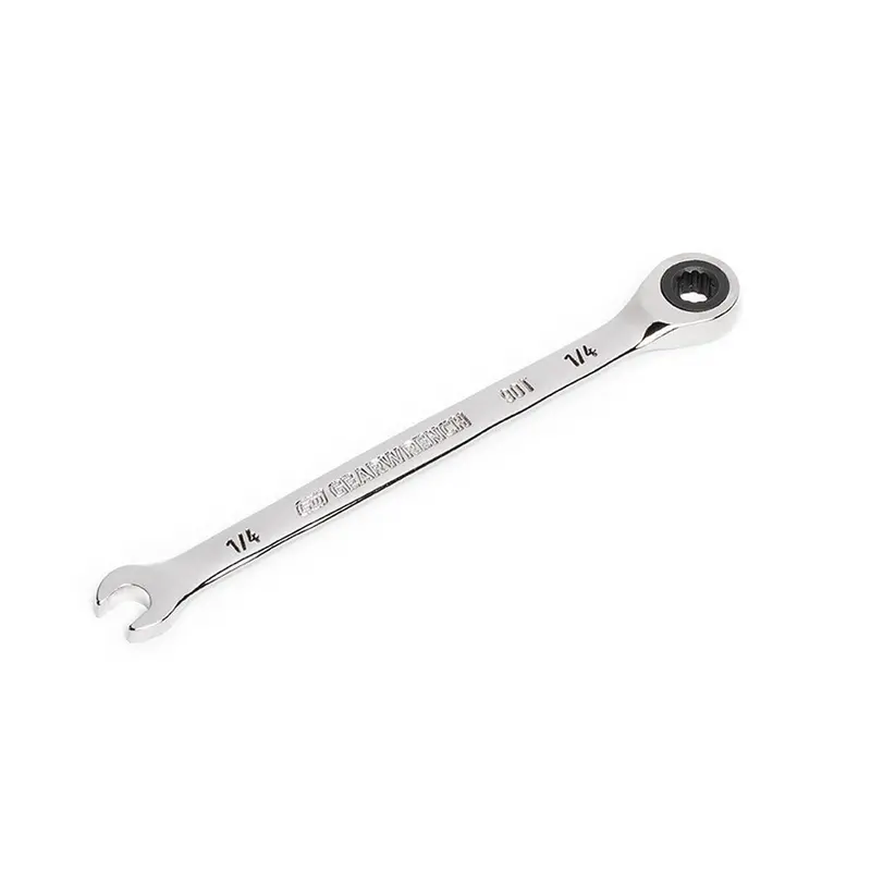 Gearwrench 1/4" Ratcheting Combination Wrench – Miniature Ratchet For Electronics And Detail Work 1