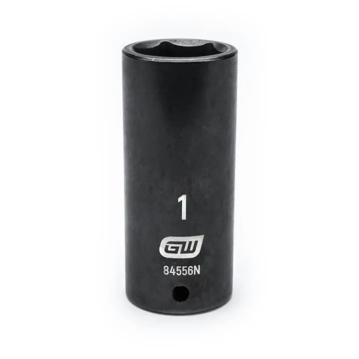 Gearwrench 1" Deep-Well Impact Socket — 1/2" Drive, 6-Point Sae 1
