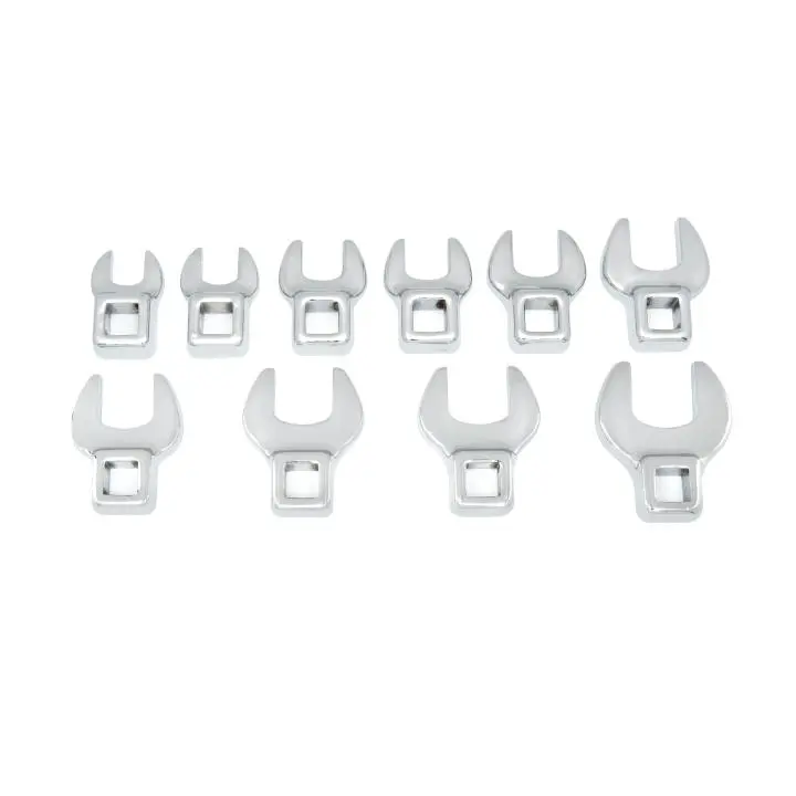 Gearwrench 10-Piece 3/8" Drive Metric Crowfoot Wrench Set – Slim Profile For Tight Spaces 1