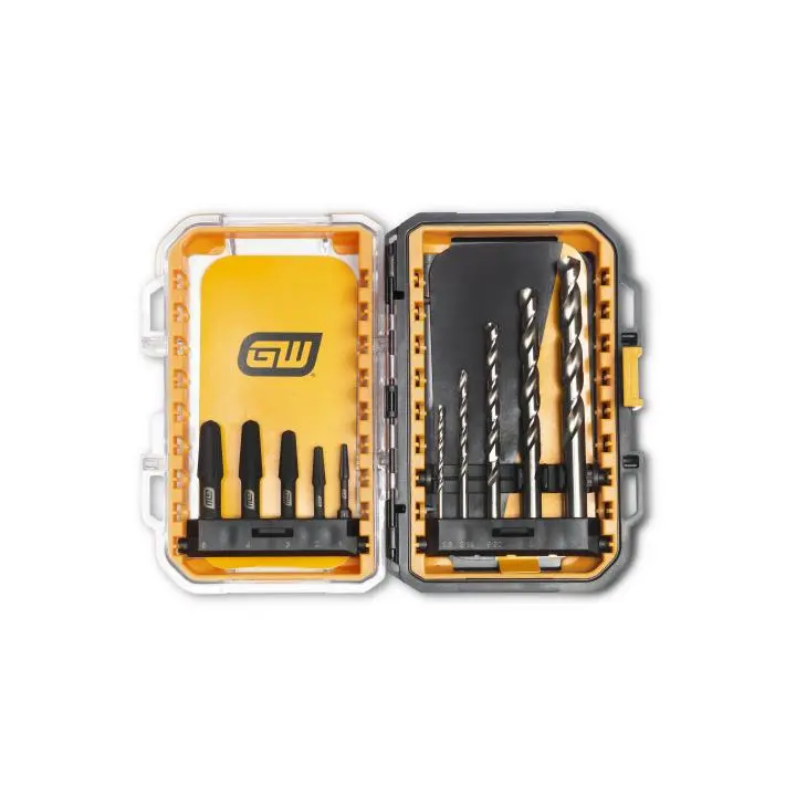 Gearwrench 10-Piece Bolt Biter™ Screw Extractor Set – Reverse-Thread Bit System For Broken Bolts 1