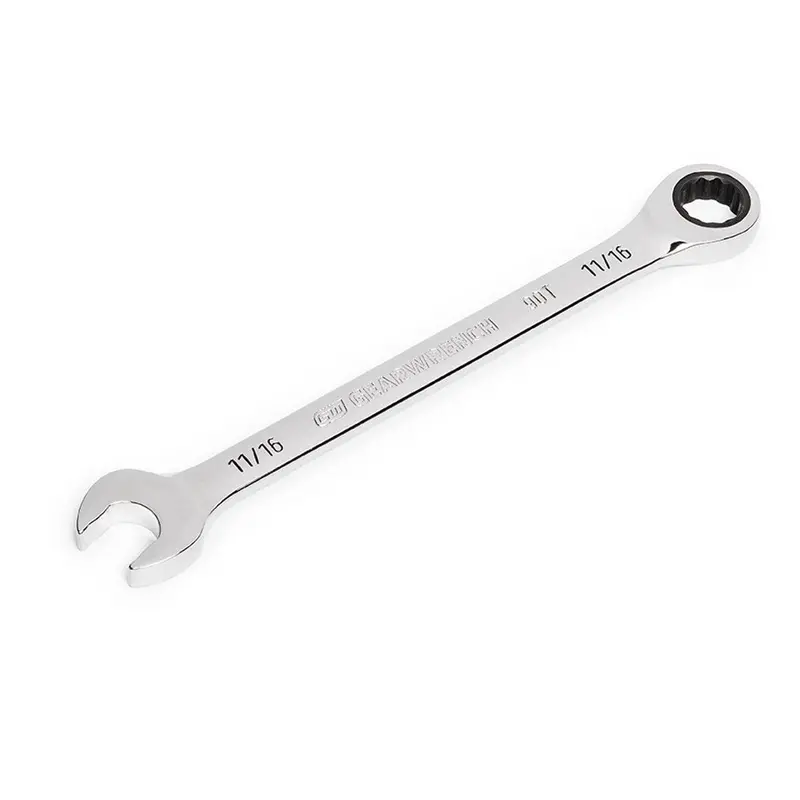 Gearwrench 11/16" Ratcheting Combination Wrench – Fine-Tuned Ratcheting For Delicate Fasteners 1