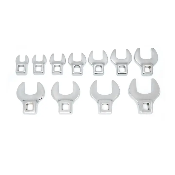 Gearwrench 11-Piece 3/8" Drive Sae Crowfoot Wrench Set – Ratcheting-Compatible Design 1
