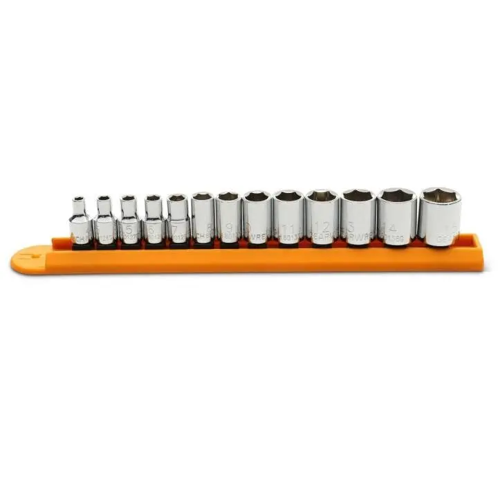 Gearwrench 13-Piece 1/4" Drive 6-Point Metric Socket Set 1