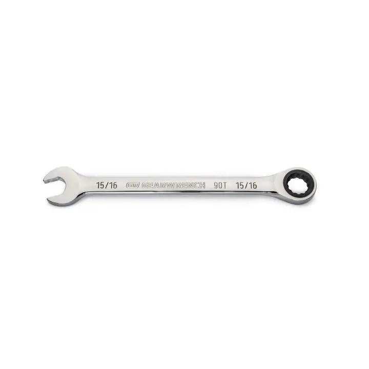 Gearwrench 15/16" Ratcheting Combination Wrench – Precision Machined For Consistent Engagement 1