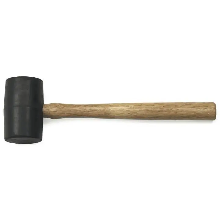 Gearwrench 16 Oz. Hickory-Handle Rubber Mallet – Shock-Absorbing Striking Tool 1