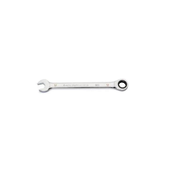 Gearwrench 17Mm Ratcheting Combination Wrench – 90-Tooth, 12-Point Design 1
