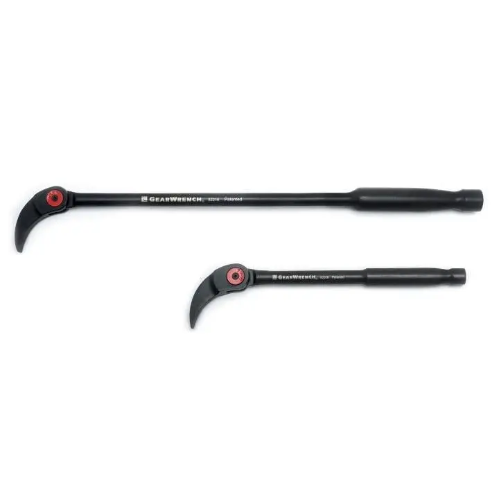 Gearwrench 2-Piece Indexing Pry Bar Set – Includes 8" And 16" Tools For Versatile Applications 1
