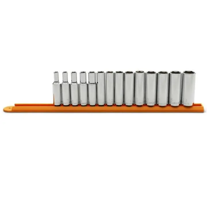 Gearwrench 3/8" Drive Deep Socket Set – 14-Piece Metric 1