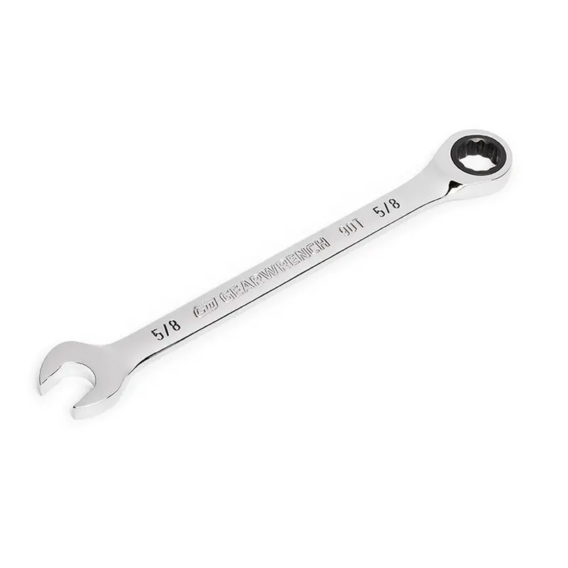 Gearwrench 5/8" Ratcheting Combination Wrench – Low-Profile Design For Restricted Access 1