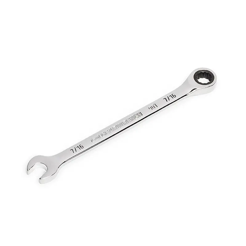 Gearwrench 7/16" Ratcheting Combination Wrench – Ideal For Light-Duty Assembly And Maintenance 1