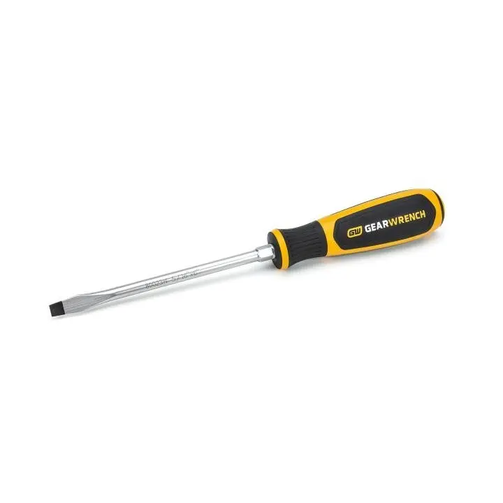 Gearwrench 80023H 5/16" Slotted Screwdriver – 6" Dual-Material Handle For General-Purpose Use 1