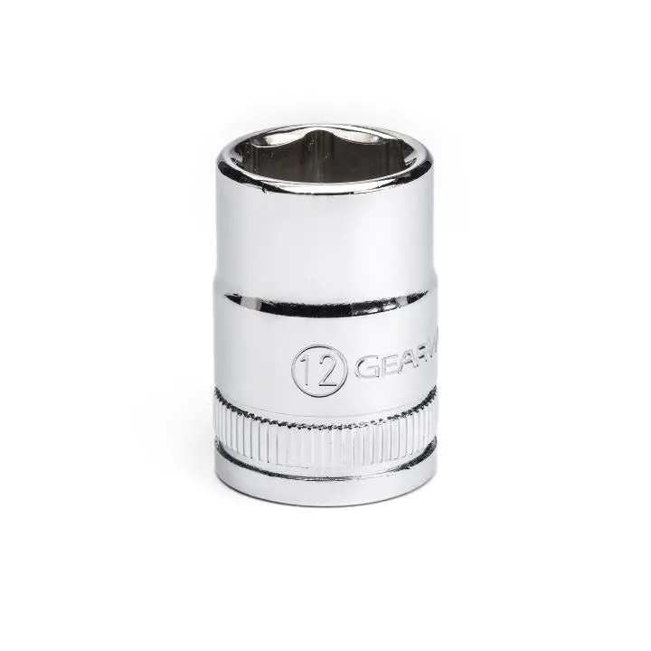 Gearwrench 80380 – 3/8" Drive, 6-Point Metric Standard Socket (12Mm) 1