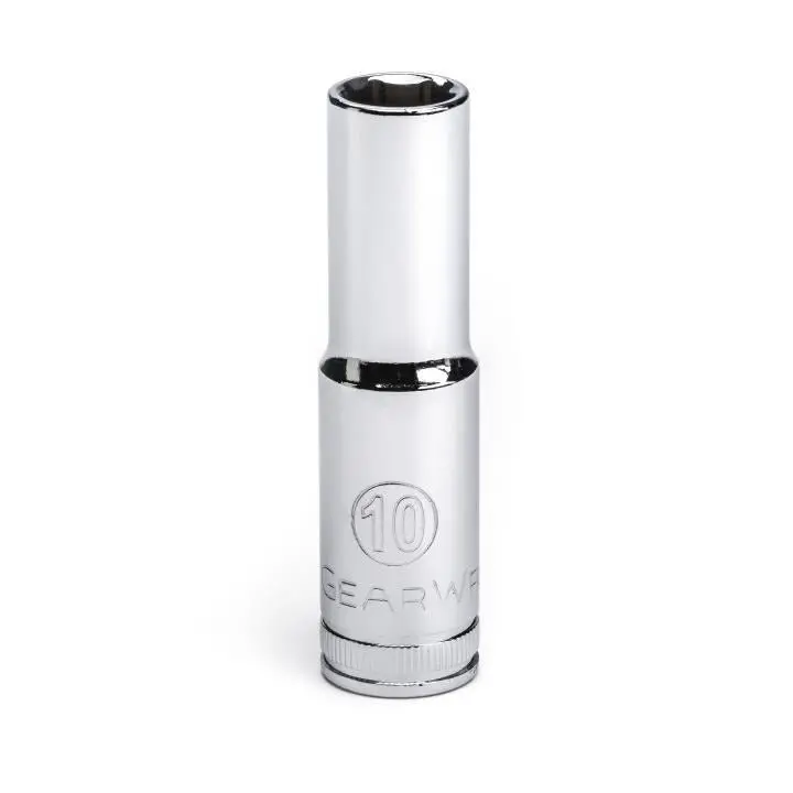 Gearwrench 80392 – 3/8" Drive, 6-Point Metric Deep Socket (10Mm) 1