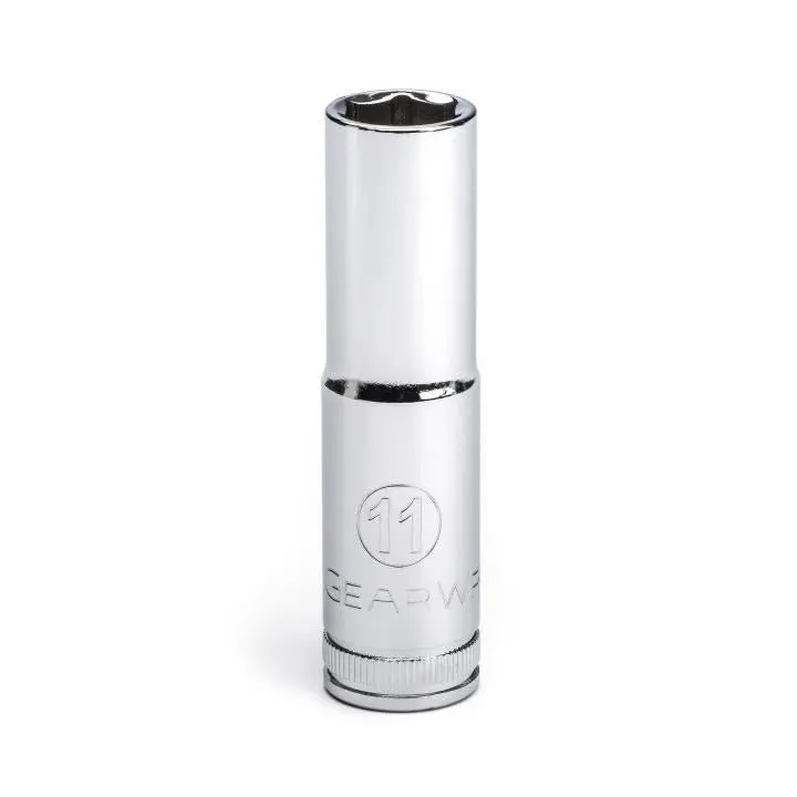 Gearwrench 80393D – 3/8" Drive, 6-Point Metric Deep Socket (11Mm) 1